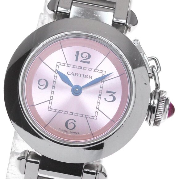 CARTIER Mispacha W3140008 pink Dial Quartz Ladies Watch_863850 - Picture 3 of 7